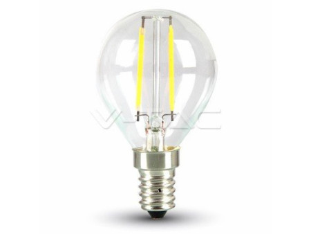 SKU 4262 VT-1896 V-TAC Lampadina LED E14 2W P45 2700K
