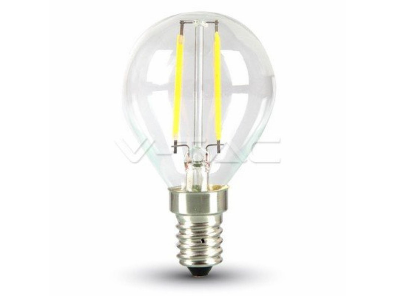 SKU 4262 VT-1896 V-TAC Lampadina LED E14 2W P45 2700K