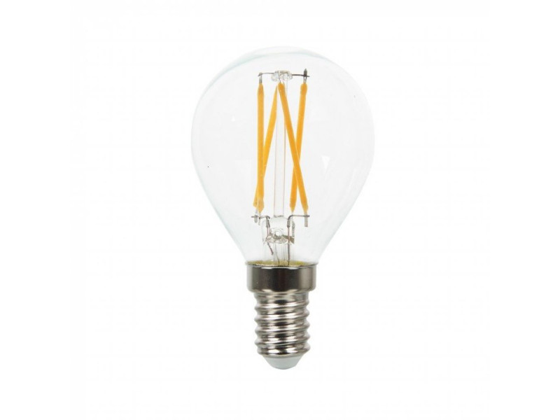SKU 44251 VT-1996 V-TAC Lampadina LED E14 4W P45 Filamento Incrociato 4000K