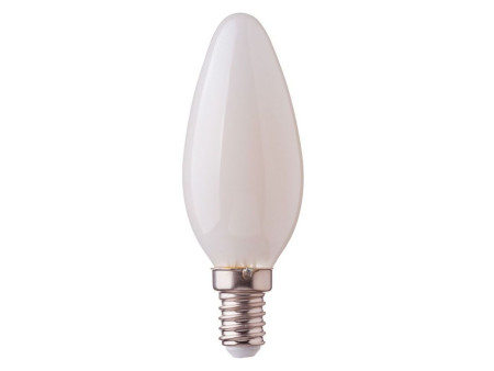 SKU 71011 VT-1924 V-TAC Lampadina LED E14 4W Candela Filamento Incrociato Bianco 2700K