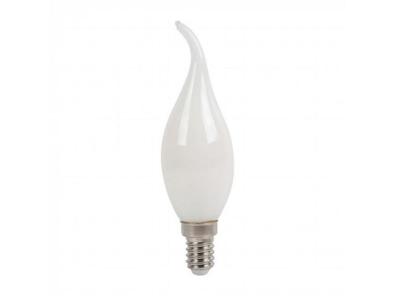 SKU 71041 VT-1927 V-TAC Lampadina LED E14 4W Candela a Fiamma Filamento Incrociato Bianco 2700K