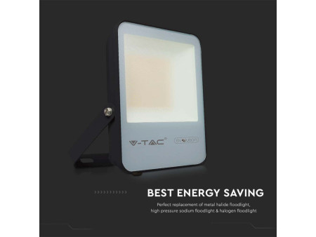 SKU 20454 VT-100185 V-TAC PRO Faro LED SMD Chip Samsung 100W 185LM/W Nero 6500K IP65