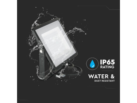 SKU 21414 VT-100-B-N V-TAC PRO Faro LED SMD Chip Samsung 100W E-Series G2 Nero 6500K IP65