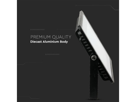 SKU 21414 VT-100-B-N V-TAC PRO Faro LED SMD Chip Samsung 100W E-Series G2 Nero 6500K IP65