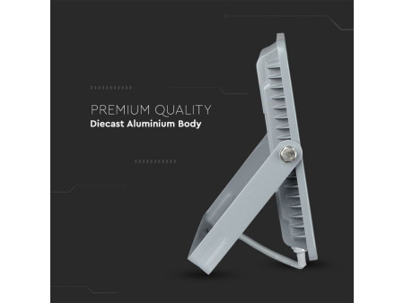 SKU 21473 VT-100-G V-TAC PRO Faro LED SMD Chip Samsung 100W E-Series G2 Grigio 4000K IP65