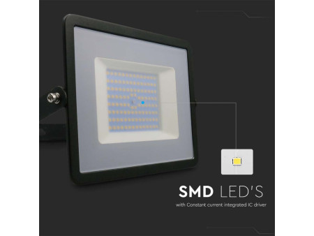 SKU 215964 VT-40101 V-TAC Faro LED SMD 100W E-Series G2 Nero 3000K IP65