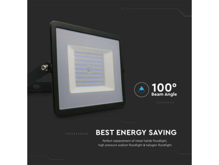 SKU 215964 VT-40101 V-TAC Faro LED SMD 100W E-Series G2 Nero 3000K IP65