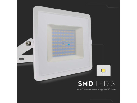 SKU 215967 VT-40101 V-TAC Faro LED SMD 100W E-Series G2 Bianco 3000K IP65