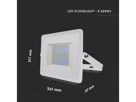 SKU 215968 VT-40101W-N V-TAC Faro LED SMD 100W E-Series G2 Bianco 4000K IP65