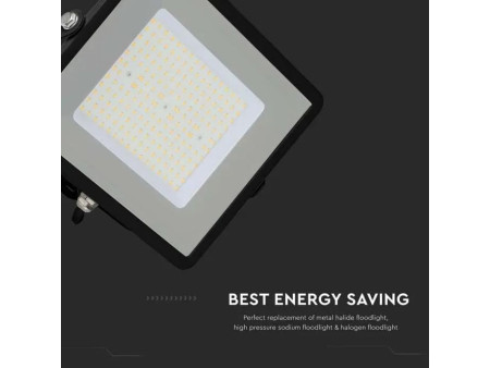 SKU 21766 VT-106-B V-TAC PRO Faro LED SMD Chip Samsung 100W 115LM/W Nero 4000K IP65