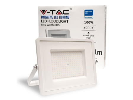 SKU 21768 VT-106-W V-TAC PRO Faro LED SMD Chip Samsung 100W 115LM/W Bianco 4000K IP65