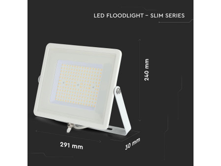 SKU 21768 VT-106-W V-TAC PRO Faro LED SMD Chip Samsung 100W 115LM/W Bianco 4000K IP65