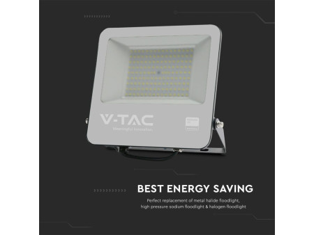 SKU 23440 VT-44104 V-TAC PRO Faro LED SMD Chip Samsung 100W Cavo 1m Nero 4000K IP65