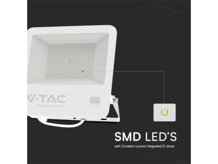 SKU 23442 VT-44104 V-TAC PRO Faro LED SMD Chip Samsung 100W Cavo 1m Bianco 4000K IP65