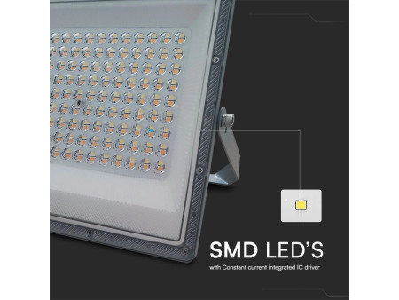 SKU 23615 VT-44100 V-TAC Faro LED SMD 100W con Driver Integrato LED Sostituibili Grigio Scuro CCT IP65
