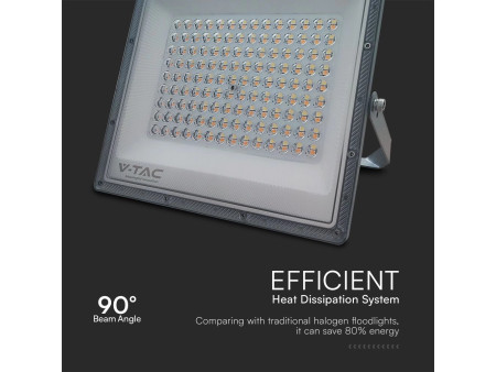 SKU 23615 VT-44100 V-TAC Faro LED SMD 100W con Driver Integrato LED Sostituibili Grigio Scuro CCT IP65