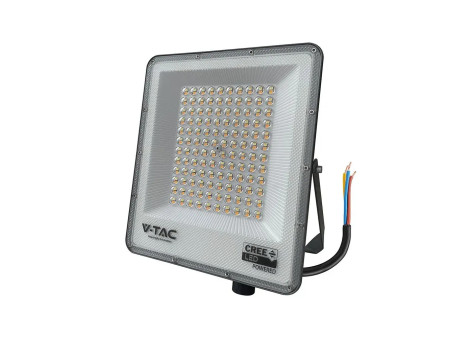 SKU 240716 VT-44110CCT V-TAC PRO Faro LED SMD Chip CREE 100W Driver Integrato Nero CCT IP65