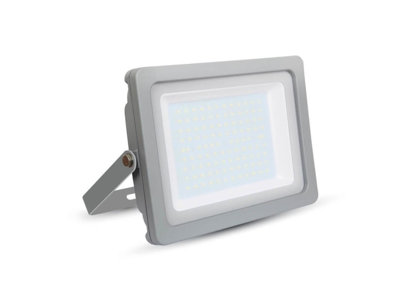 SKU 5852 VT-49100 V-TAC Faro LED SMD 100W Grigio 3000K IP65