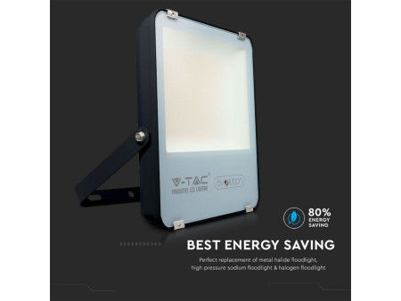 SKU 5921 VT-49161 V-TAC Faro LED SMD 100W 160LM/W Nero 6400K IP65