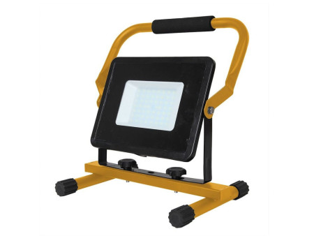 SKU 5931 VT-42100 V-TAC Faro LED SMD da Cantiere 100W Nero Cavo 3m Spina UE 4000K