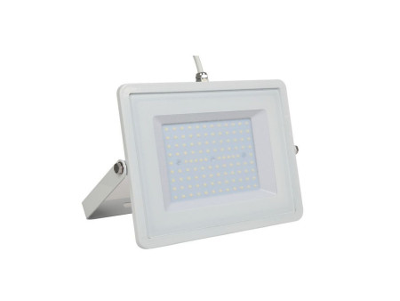 SKU 5972 VT-49101 V-TAC Faro LED SMD 100W Slim Series Bianco 6000K IP65