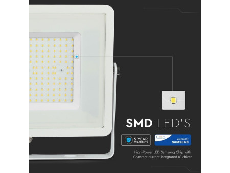 SKU 769 VT-106-W V-TAC PRO Faro LED SMD Chip Samsung 100W 120LM/W Bianco 6400K IP65