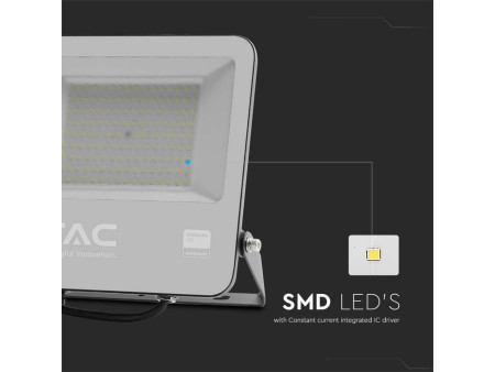 SKU 8847 VT-44101 V-TAC PRO Faro LED SMD Chip Samsung 100W 135LM/W Nero 6500K IP65