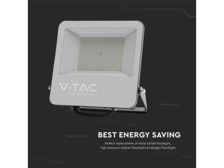 SKU 9895 VT-44105 V-TAC PRO Faro LED SMD 100W 185LM/W Nero 6500K IP65
