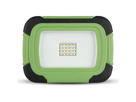 SKU 20037 VT-10-R V-TAC PRO Faro LED Chip Samsung 10W Ricaricabile 4000K IP44