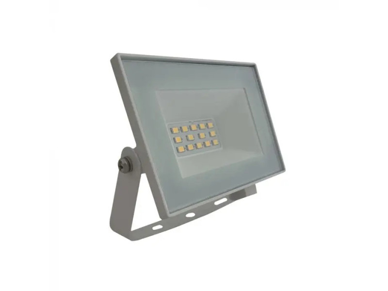 SKU 23973 VT-44012 V-TAC Faro LED SMD 10W Slim E-Series con Driver Integrato Bianco 6500K IP65