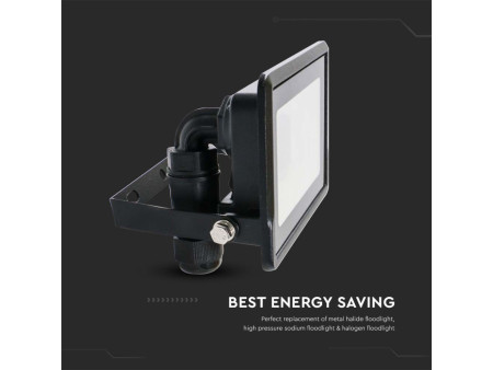 SKU 3006 VT-5181 V-TAC Faro LED Smart 10W RGB+CCT Google e Alexa IP65