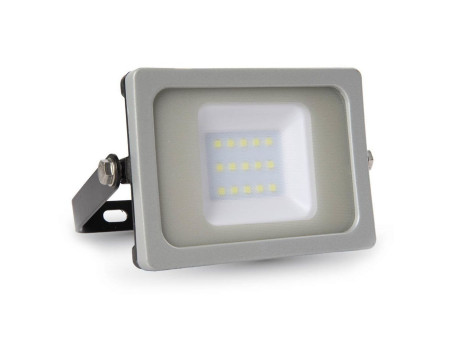 SKU 5774 VT-4810 V-TAC Faro LED SMD 10W Nero e Grigio 3000K IP65