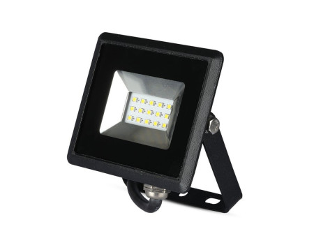 SKU 5942 VT-4011 V-TAC Faro LED SMD 10W E-Series Nero 6500K IP65