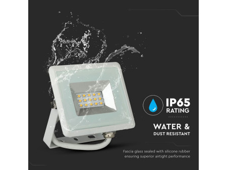 SKU 5944 VT-4011 V-TAC Faro LED SMD 10W E-Series Bianco 4000K IP65