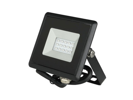 SKU 5990 VT-4011 V-TAC Faro LED SMD 10W E-Series Nero Luce Blu IP65