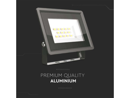 SKU 6729 VT-4914-B V-TAC Faro LED SMD 10W F-Series Driver Integrato Nero 6500K IP65