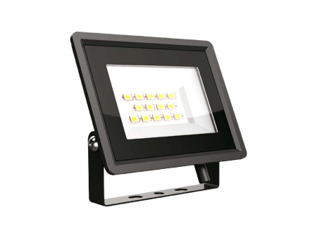 SKU 6728 VT-4914-B V-TAC Faro LED SMD 10W F-Series Driver Integrato Nero 4000K IP65