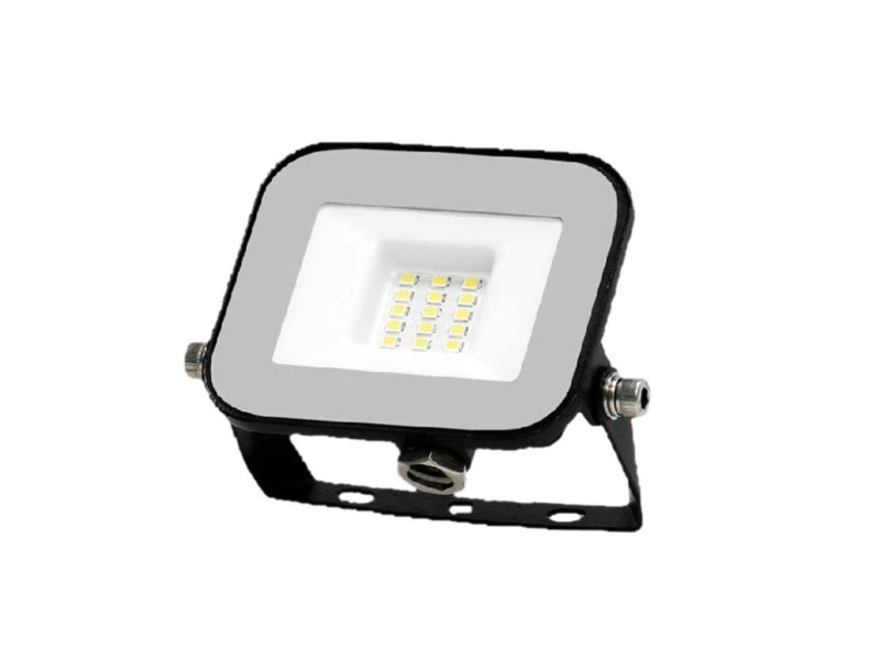 SKU 9898 VT-44010 V-TAC PRO Faro LED SMD Chip Samsung 10W PRO-S Grigio 3000K IP65