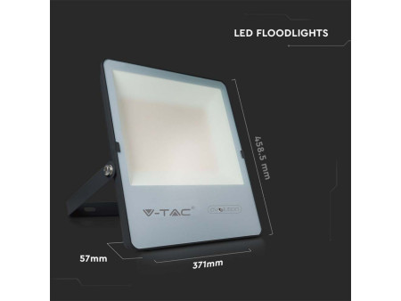 SKU 20458 VT-200185 V-TAC PRO Faro LED SMD Chip Samsung 200W 185LM/W Nero 6500K IP65