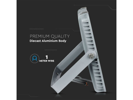 SKU 21790 VT-206-G V-TAC PRO Faro LED SMD Chip Samsung 200W 120LM/W Grigio 6400K