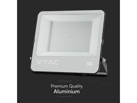 SKU 23601 VT-44204 V-TAC PRO Faro LED SMD Chip Samsung 200W Cavo 1m Nero 4000K IP65