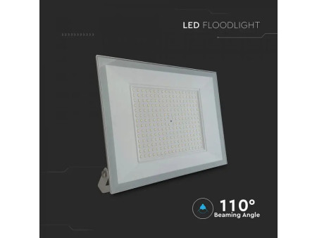 SKU 23978 VT-44208 V-TAC Faro LED SMD 200W Slim E-Series con Driver Integrato Bianco 6500K IP65