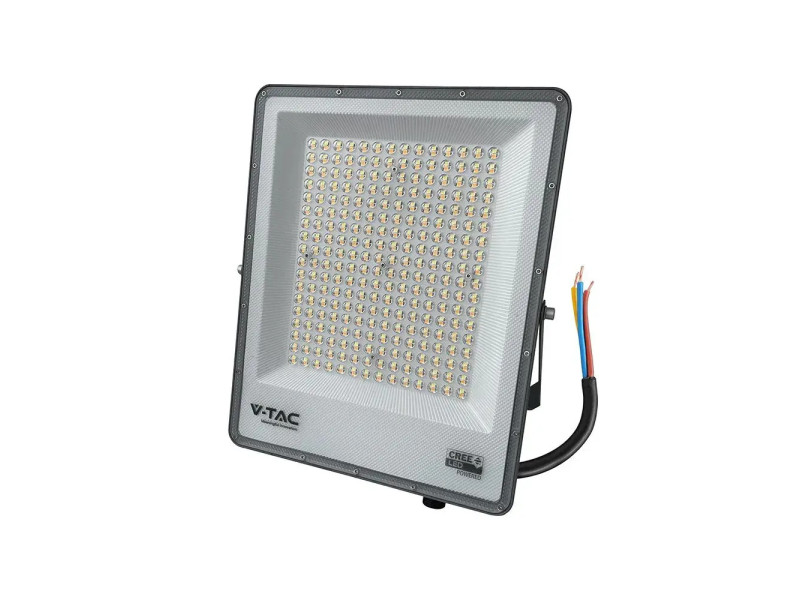 SKU 240706 VT-44209CCT V-TAC PRO Faro LED SMD Chip CREE 200W Driver Integrato Nero CCT IP65