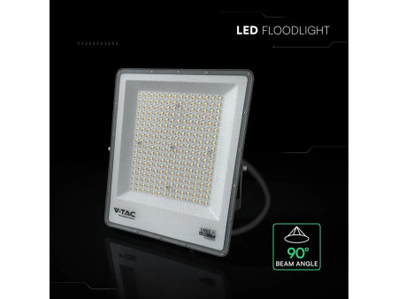 SKU 240706 VT-44209CCT V-TAC PRO Faro LED SMD Chip CREE 200W Driver Integrato Nero CCT IP65