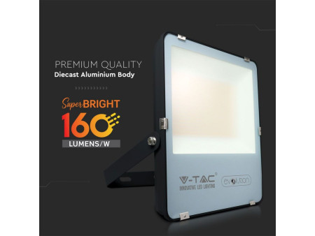 SKU 5923 VT-49261 V-TAC Faro LED SMD 200W 160LM/W Nero 6400K IP65