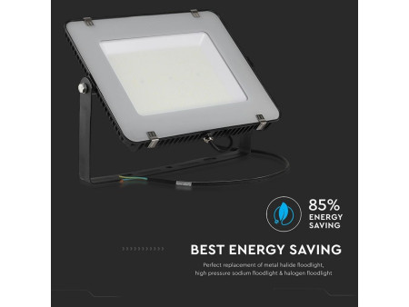 SKU 779 VT-206-B V-TAC PRO Faro LED SMD Chip Samsung 200W 120LM/W Nero 6400K IP65