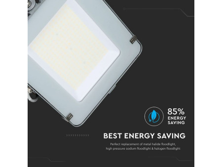 SKU 789 VT-206-G V-TAC PRO Faro LED SMD Chip Samsung 200W 120LM/W Grigio 4000K IP65