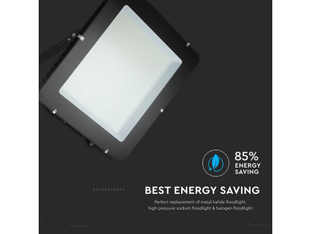 SKU 21969 VT-1055-N V-TAC PRO Faro LED SMD Chip Samsung 1000W 120LM/W Nero 6400K IP65