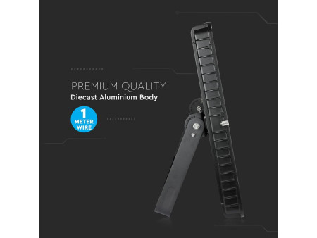 SKU 21969 VT-1055-N V-TAC PRO Faro LED SMD Chip Samsung 1000W 120LM/W Nero 6400K IP65