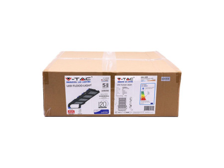 SKU 499 VT-1002D V-TAC PRO Faro LED SMD Chip Samsung 1000W 120LM/W Driver MeanWell Nero/Blu 60° 4000K IP65 Dimmerabile